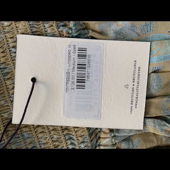 NWT Spell Aurora Peasant Top M - Picture 3 of 10